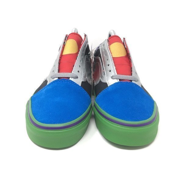 Vans Old Skool Avengers Hulk‎ Iron Man Thor Captian America Shoes Women's Size 8 - Picture 2 of 6